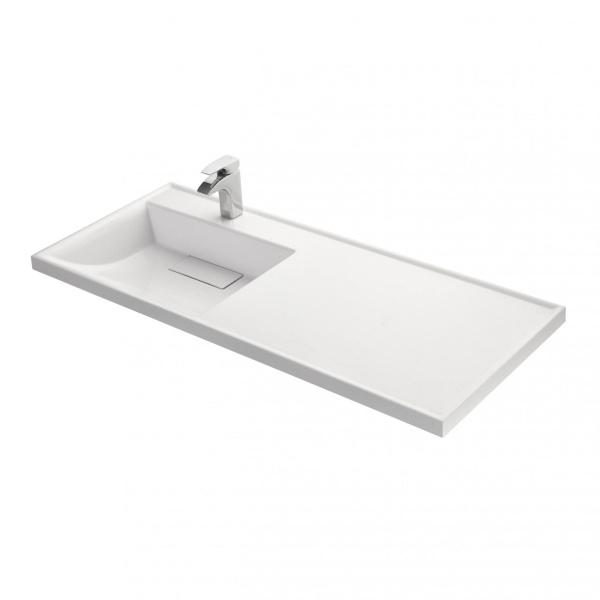 Раковина над стиральной машиной Акватон Лондри 120 см левая 1A72843KLH01L (детальная фотография)