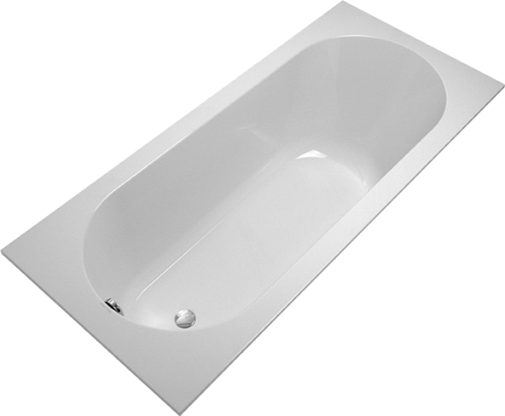 Ванна квариловая Villeroy & Boch Oberon 180х80 см с ножками UBQ180OBE2V-01 (детальная фотография), квариловые