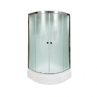 Душевая кабина Deto D 100х100 см с крышей