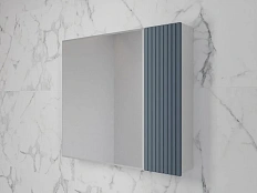 Зеркальный шкаф Style Line Стокгольм 70 см графит софт