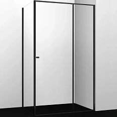 Душевой уголок WasserKRAFT Dill 100х90 см профиль черный