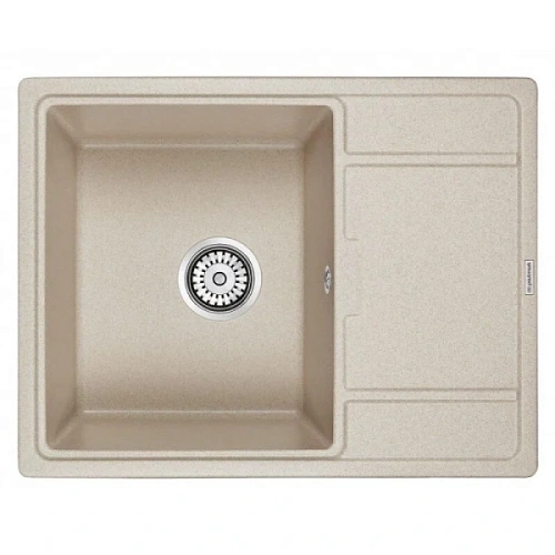 Мойка для кухни Paulmark Weimar 65 см бежевая - фото 4