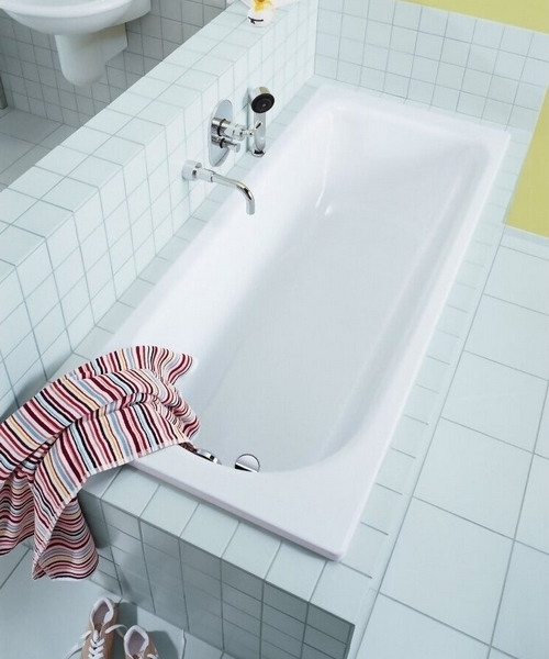 Ванна чугунная Roca Continental 150х70 см противоскользящее покрытие 21291300R (детальная фотография), 150x70 см