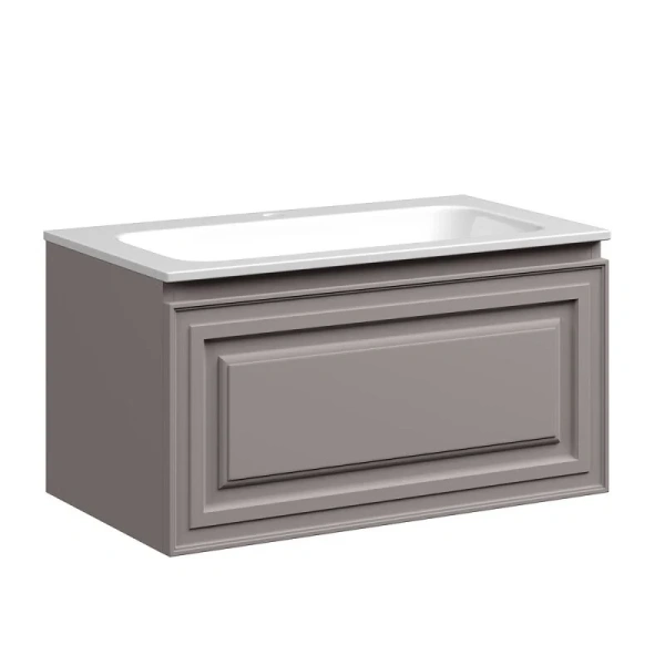 Тумба под раковину подвесная Sancos Very 80 см doha soft VR80SM (детальная фотография)