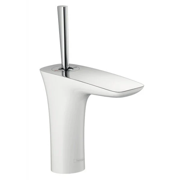 Смеситель для раковины Hansgrohe PuraVida хром/белый 15074400 (детальная фотография)