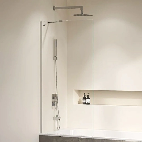 Шторка для ванны RGW Screens SC-151 90x150 см профиль хром - фото 1