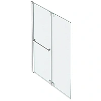 Шторка для ванны Jacob Delafon Adequation 100х140 см хром