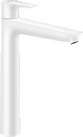 Смеситель для раковины Hansgrohe Talis E матовый белый