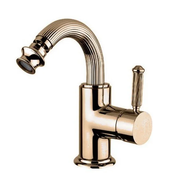 Смеситель для биде Cezares Olimp золото OLIMP-BSM2-03/24-L (детальная фотография), классические, ретро