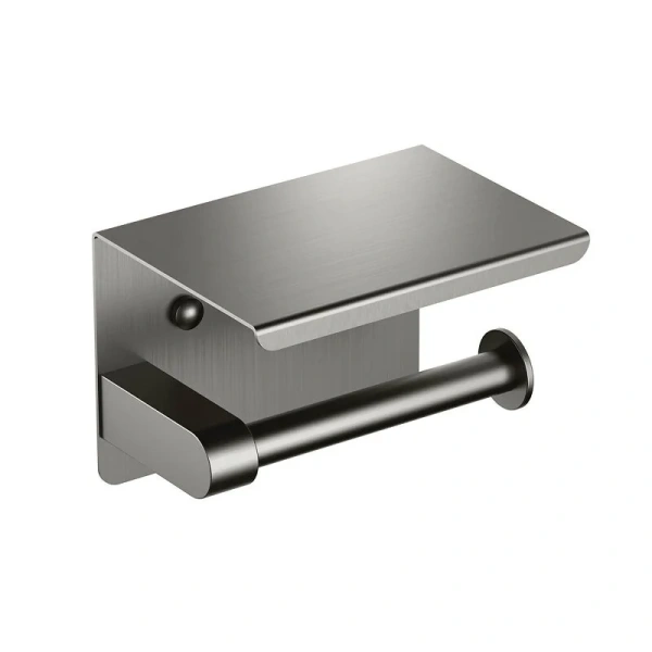 Бумагодержатель Акватек Европа оружейная сталь AQ4939BGM (детальная фотография)