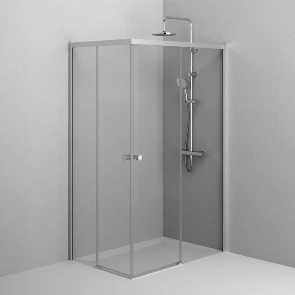 Душевой уголок Am.Pm X-Joy 120x80 см профиль хром матовый W94G-403-120280-MТ1К (детальная фотография), раздвижные