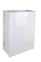 Шкаф подвесной Style Line Даймонд 60 см белый глянцевый