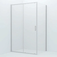 Душевой уголок IDDIS Zodiac 120х90 см профиль хром, стекло прозрачное