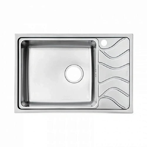 Мойка для кухни IDDIS Reeva 71.5 см чаша слева шелк - фото 1