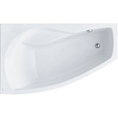 Ванна акриловая  Santek Майорка 150х90 без гидромассажа левосторонняя