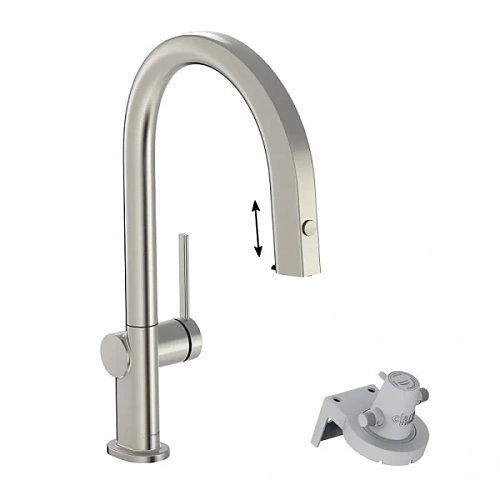 Смеситель для кухни Hansgrohe Aqittura сталь - фото 2