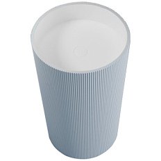 Раковина напольная Abber Stein 50 см голубая