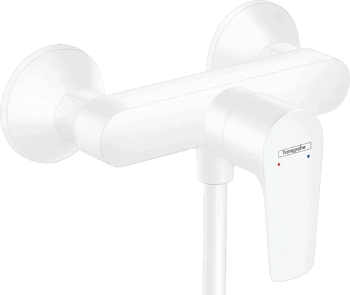 Смеситель для душа Hansgrohe Talis E матовый белый - фото 2