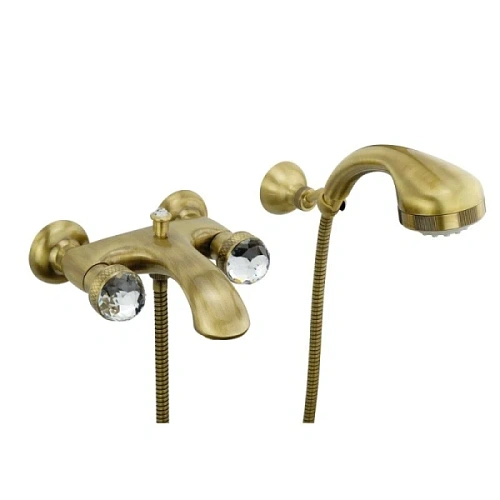 Смеситель для ванны Migliore Axo Swarovski бронза - фото 3