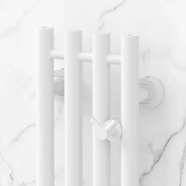 Полотенцесушитель водяной Сунержа Кантата PRO 15х150 см белый матовый 30-0446-1515 (детальная фотография), вертикальные, узкие, другие