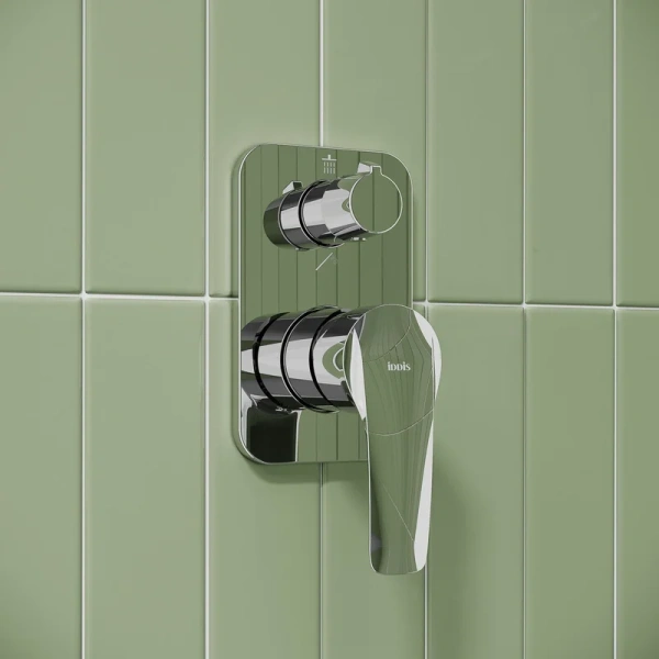 Душевой комплект IDDIS Optima Home хром OPHSB02i67 (детальная фотография), современные, hi-tech