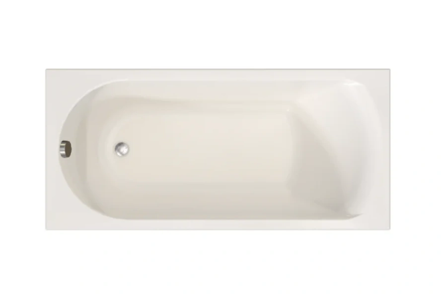 Акриловая ванна Радомир Николь 2-89-2-0-1-239Р, 150 x 70 см, фронтальный экран, каркас разборный, сифон, слив-перелив автомат в комплекте, белая (детальная фотография)