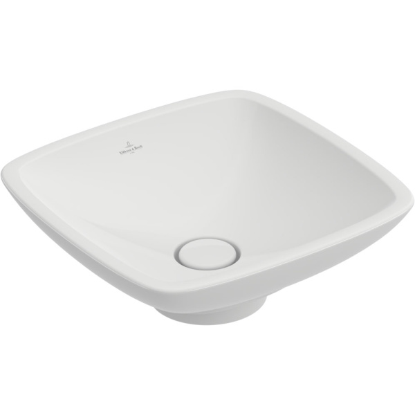 Раковина Villeroy & Boch Loop & Friends 43 см цвет альпийский белый с покрытием CeramicPlus 514910R1 (детальная фотография)