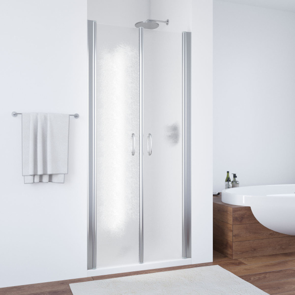 Душевая дверь Vegas-glass E2P 80 (детальная фотография), современные, hi-tech