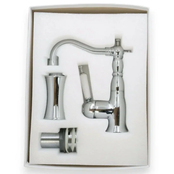 Смеситель для раковины Migliore Oxford хром 19133 (детальная фотография), в наличии