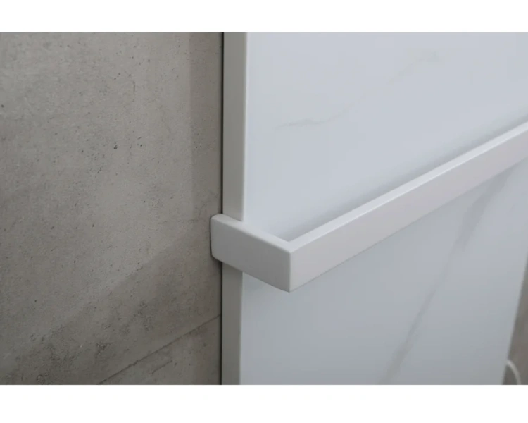 Полотенцесушитель электрический Black&White Moon 40x90 см белый мрамор 388WM (детальная фотография), настенные