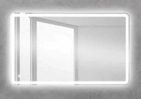 Зеркало с подсветкой BelBagno Spc 100 см с сенсорным выключателем SPC-MAR-1000-600-LED-TCH (детальная фотография)