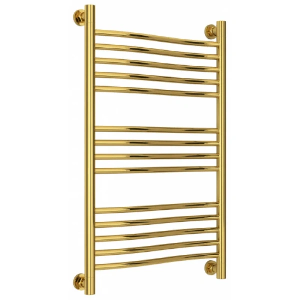 Полотенцесушитель водяной Сунержа Флюид+ 50х80 см золото 03-0222-8050 (детальная фотография)
