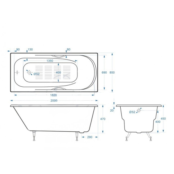 Схема (детальная фотография), чугунные