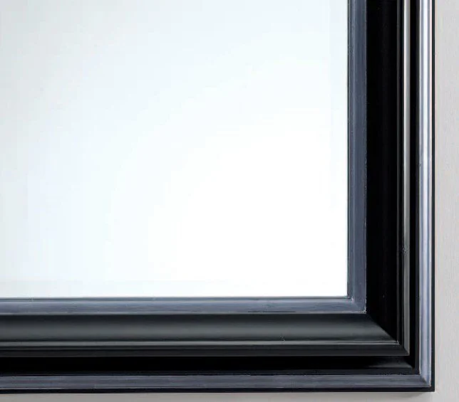 Зеркало для ванной Devon&Devon Black Harold 2SRBLHAROLD (детальная фотография), классические, ретро