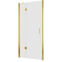 Душевая дверь профиль золотой стекло сатин Vegas-glass