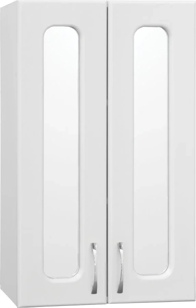 Шкаф подвесной Style Line Эко Стандарт 48 см с зеркальными вставками ЛС-00000352 (детальная фотография)