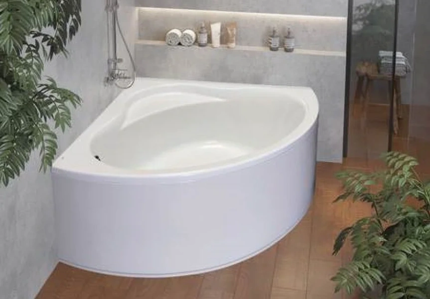 Ванна акриловая Roca Bali 150 x 150 см, 7.2486.3.900.0, четверть круга, белый (детальная фотография), угловые, приставные, встраиваемые