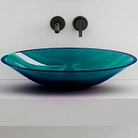 Раковина Abber Kristall 53 см бирюзовая