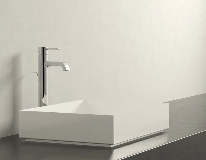 Смеситель для раковины Grohe Allure 32760000 (детальная фотография), современные, hi-tech