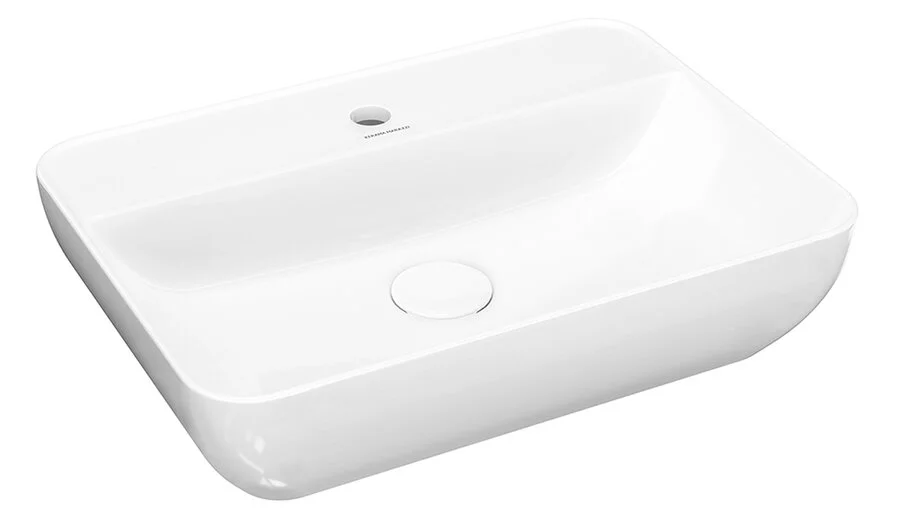 Раковина Kerama Marazzi Plaza 55 см белая PLR.wb.55.02 (детальная фотография)