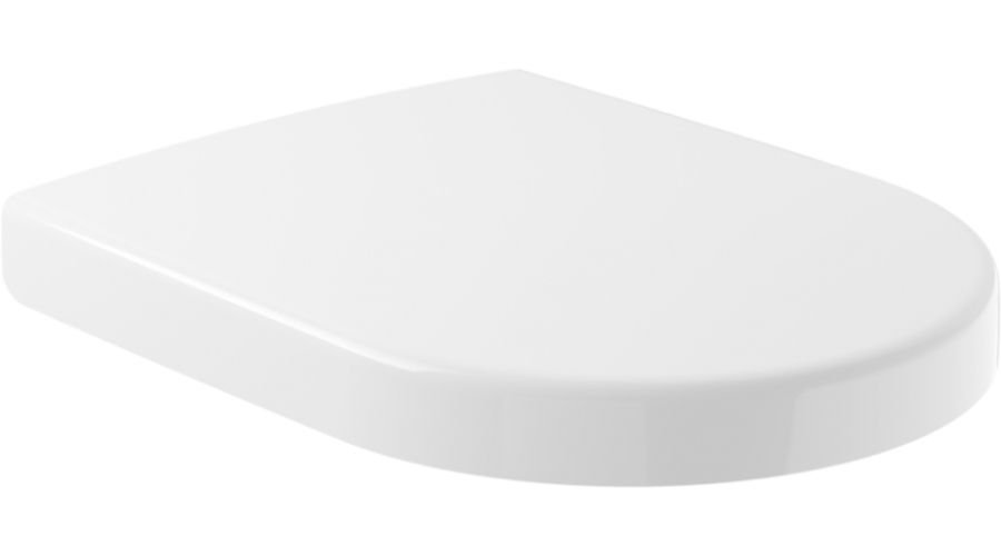 Крышка-сидение с микролифтом Villeroy & Boch Subway 2.0 белый альпин 9M68S101 (детальная фотография)
