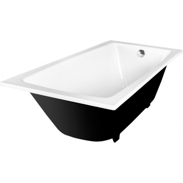 Ванна чугунная Wotte Vector 170х75 см прямоугольная Vector 1700x750 (детальная фотография), чугунные