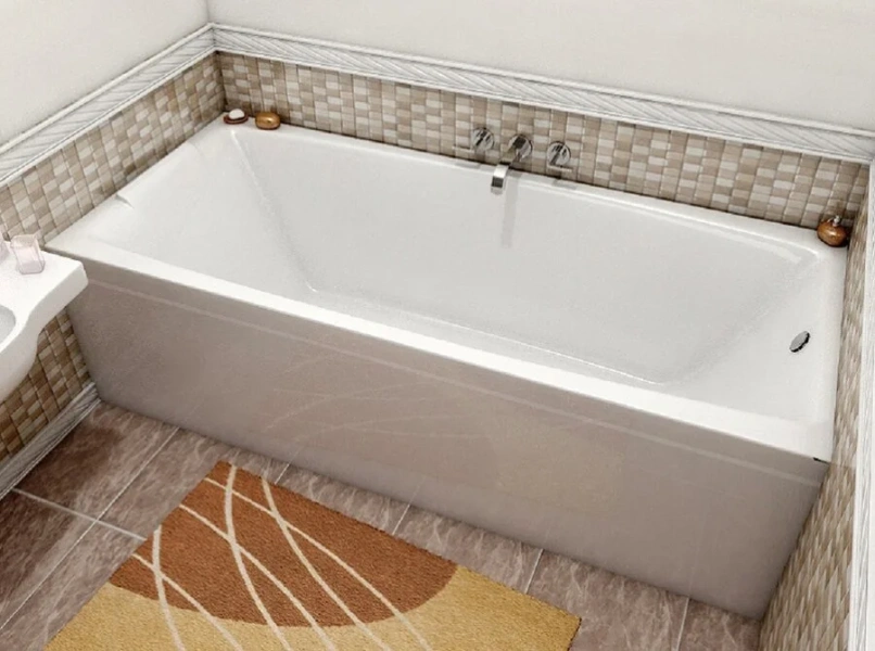 Ванна акриловая Relisan Kristina Гл000025600 170 х 90 см, белая (детальная фотография), белые