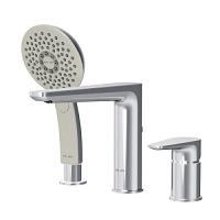 Смеситель для ванны AM.PM Inspire трехсекционный хром 