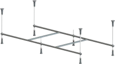 Каркас для ванны Am.Pm X-Joy 180x80 см алюминий