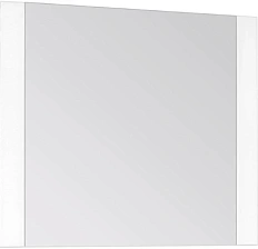 Зеркало Style Line Монако 80 см белая осина/белый лакобель