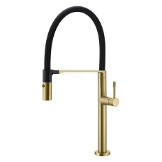 Смеситель для кухни Boheme Uno matt gold