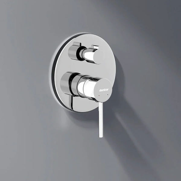 Душевой комплект Damixa Scandinavian Pure хром 936510000 (детальная фотография), современные, hi-tech index_1