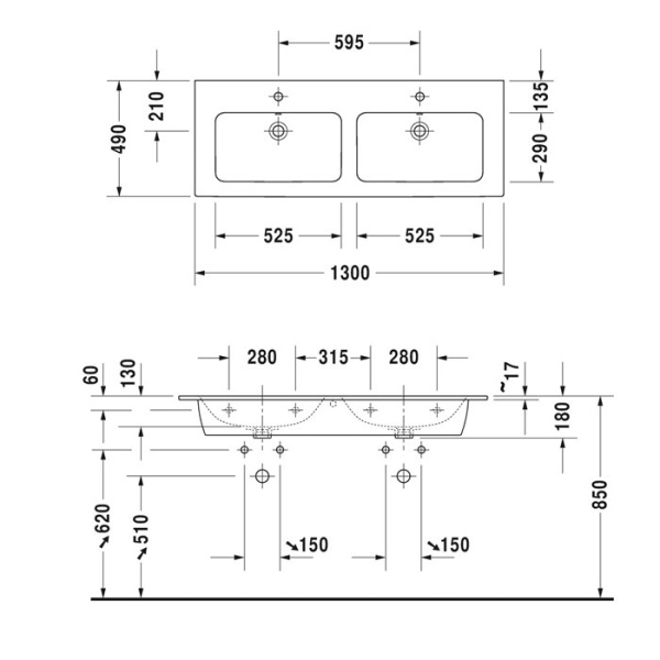 Схема (детальная фотография), двойные