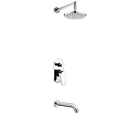 Душевой комплект WasserKRAFT Donau хром